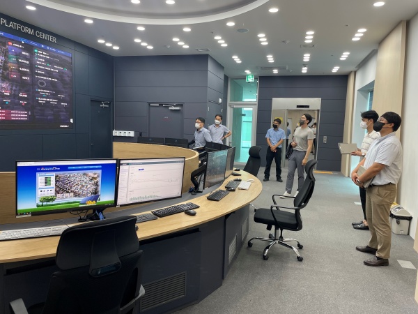 스마트빌리지 현장 및 스마트시티 랩 부지 방문 사진