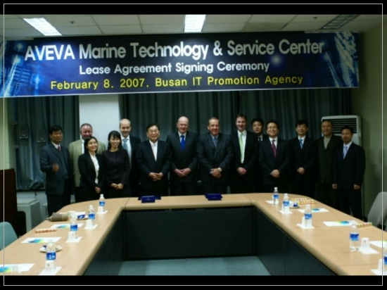 AVEVA Lease Agreement Signing Ceremony