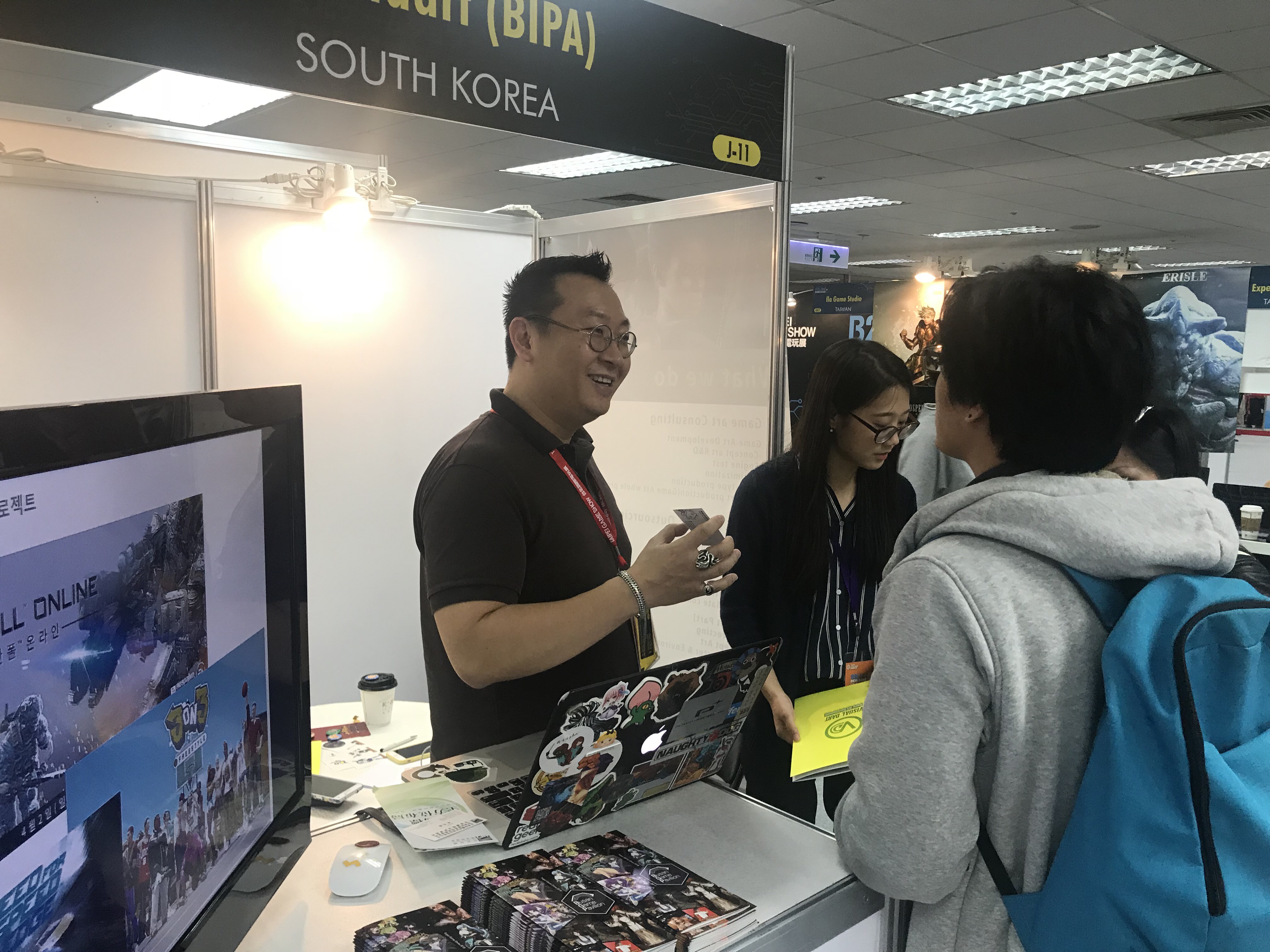 타이베이게임쇼 부산공동관 운영 사진