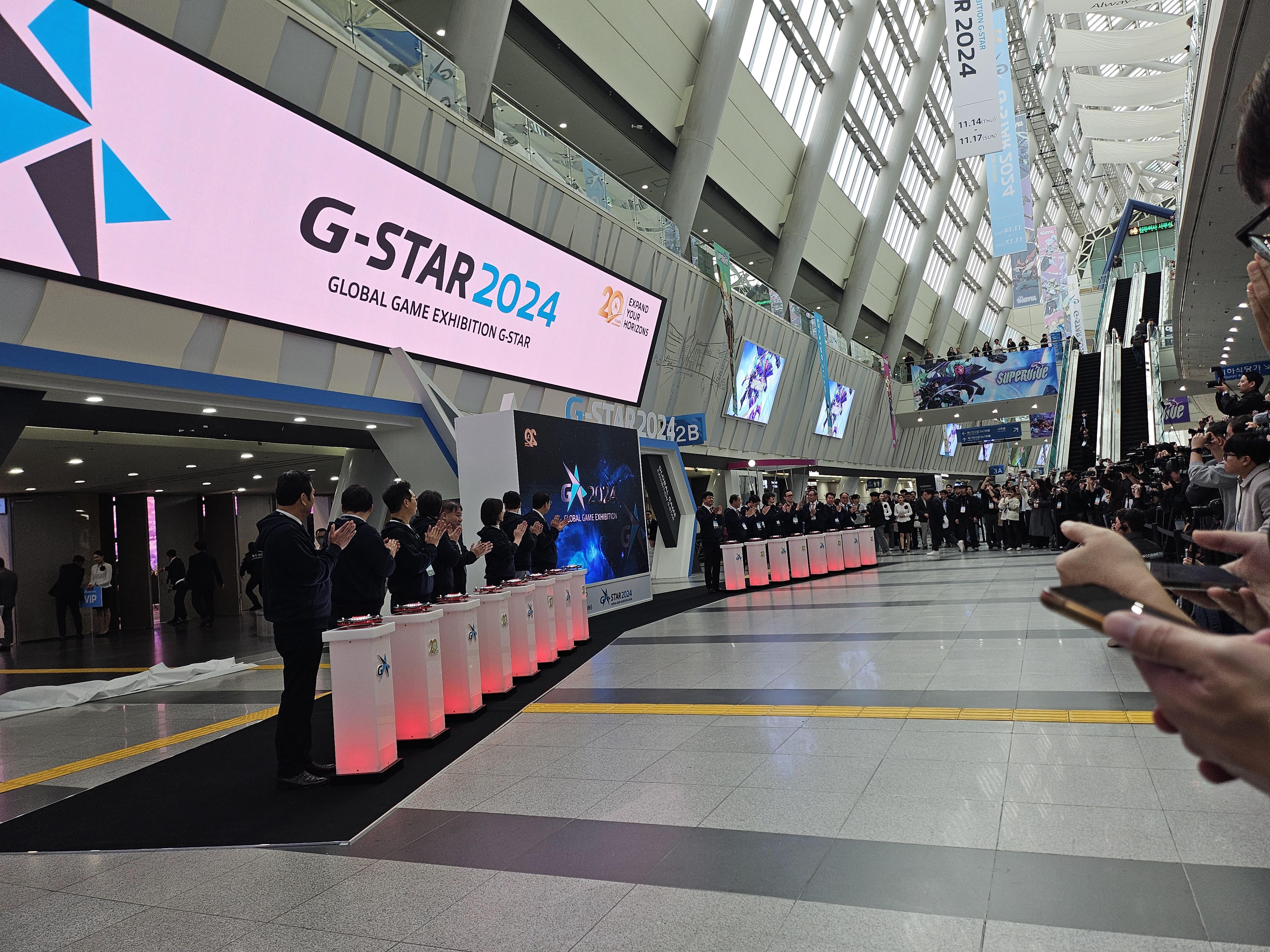 지스타 2024 개막  사진