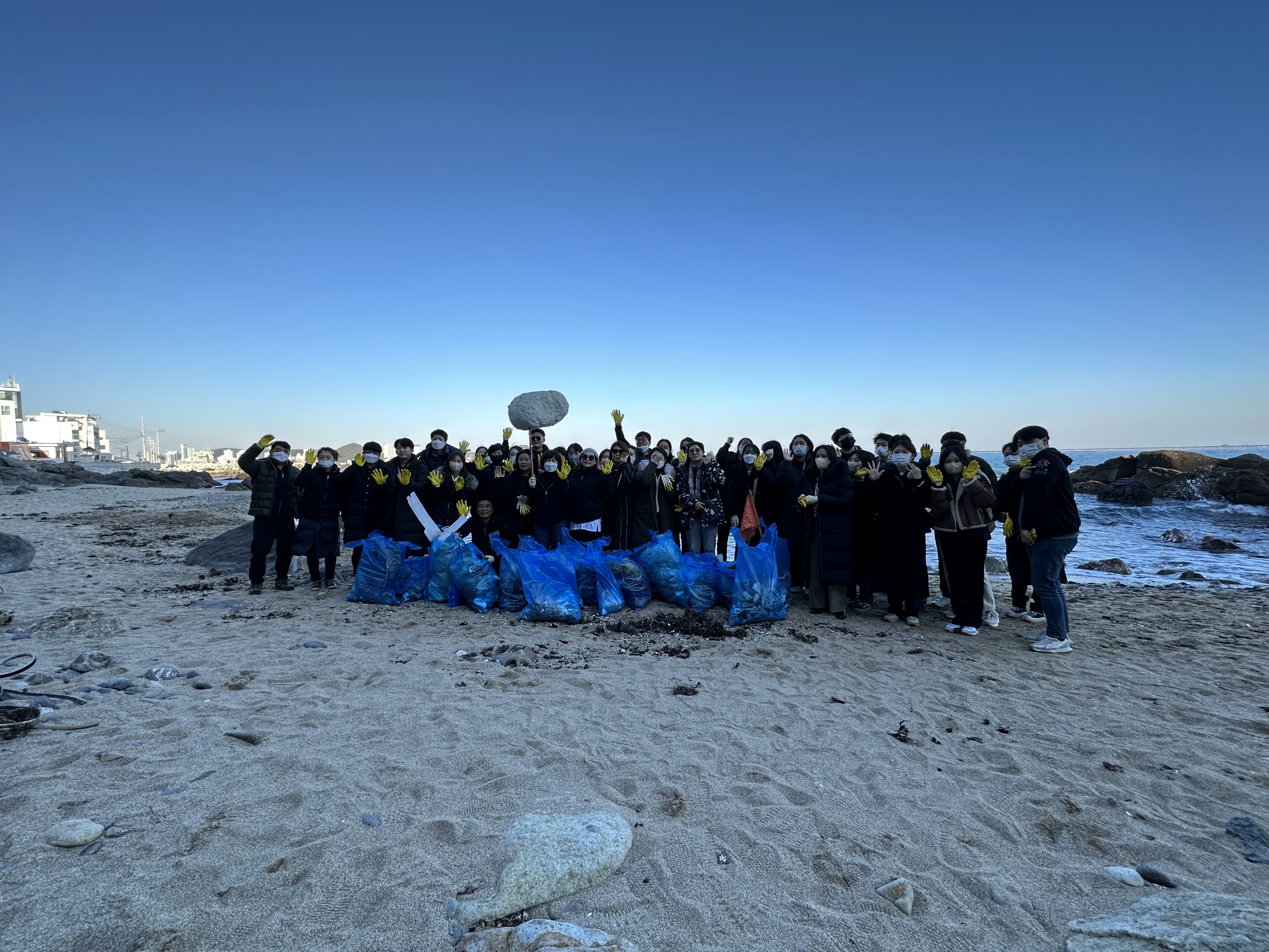 부산정보산업진흥원 2022년 시민과 함께하는 환경정화 자원봉사