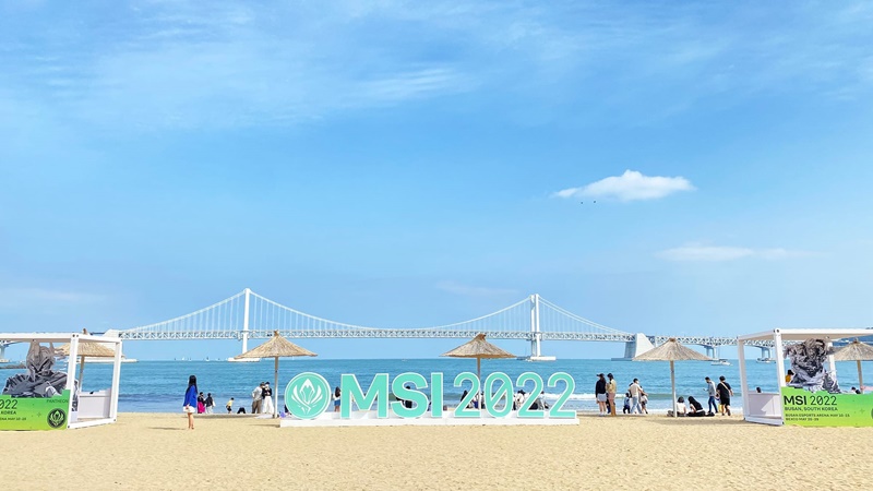 2022 LoL MSI 개최 도시 부산 현장 스케치