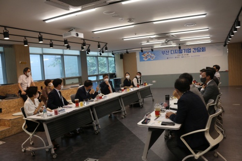 과기정통부 제2차관 방문 및 부산디지털기업 간담회 개최