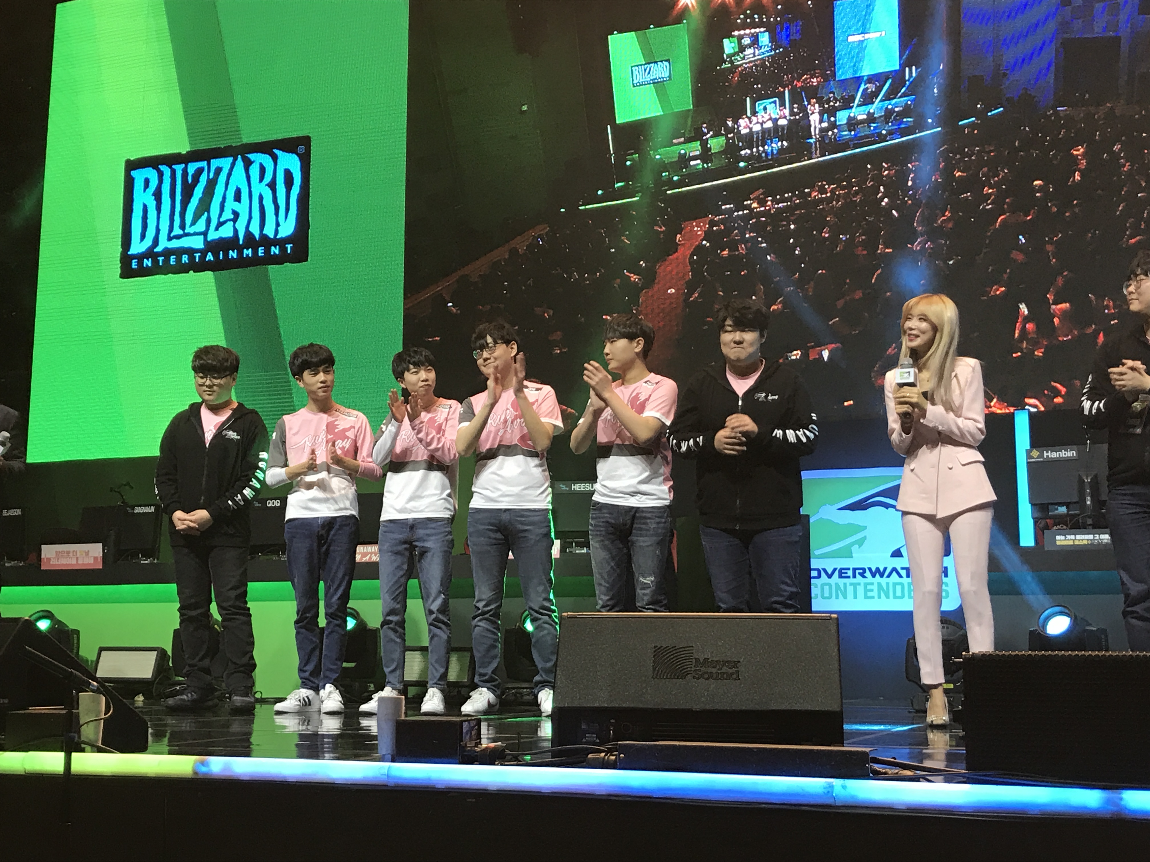 오버워치 컨텐더스 코리아 시즌3 결승전 부산 개최 지원 사진