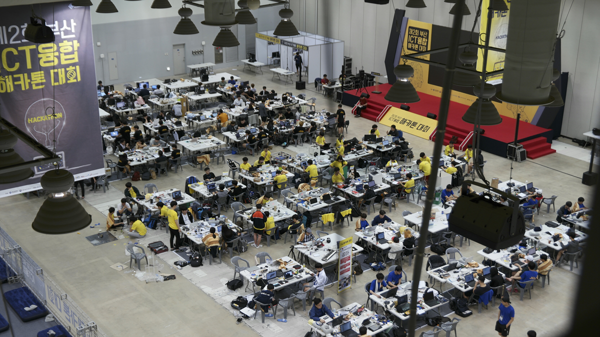 제2회 부산ICT융합 해카톤대회  사진