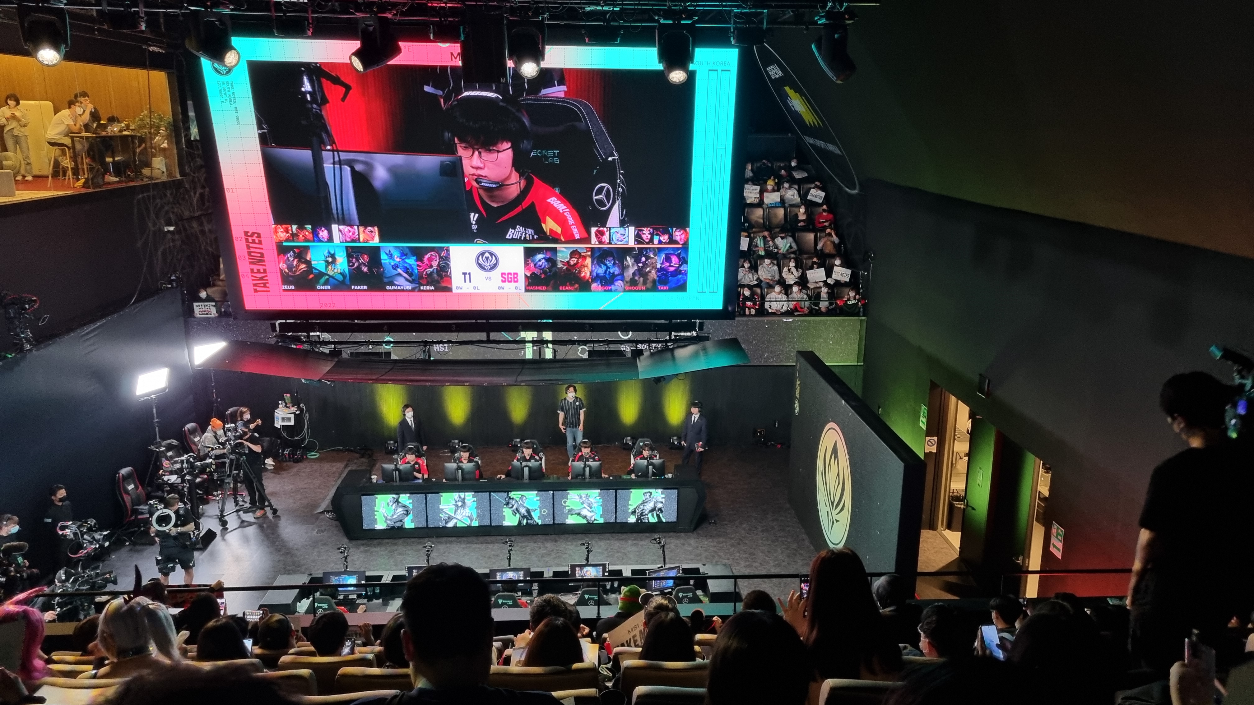 2022 LoL 미드시즌 인비테이셔널 부산 개막전 