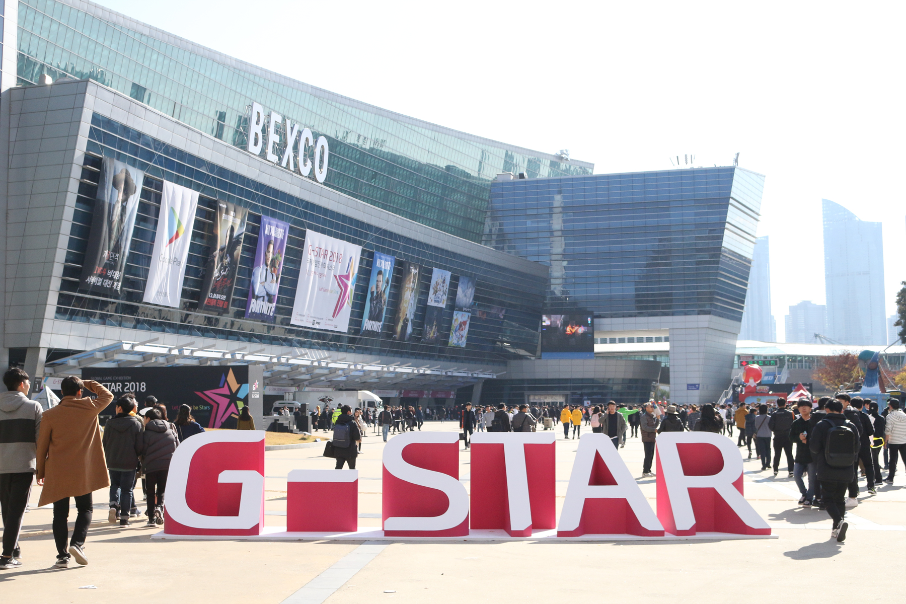 국제게임전시회 <지스타 2018> 개막식   사진