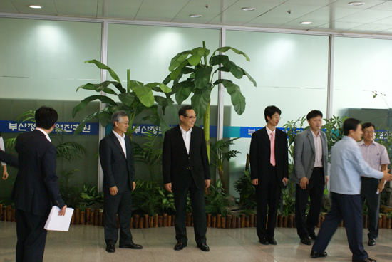 1인창조기업간담회 시장님방문 사진