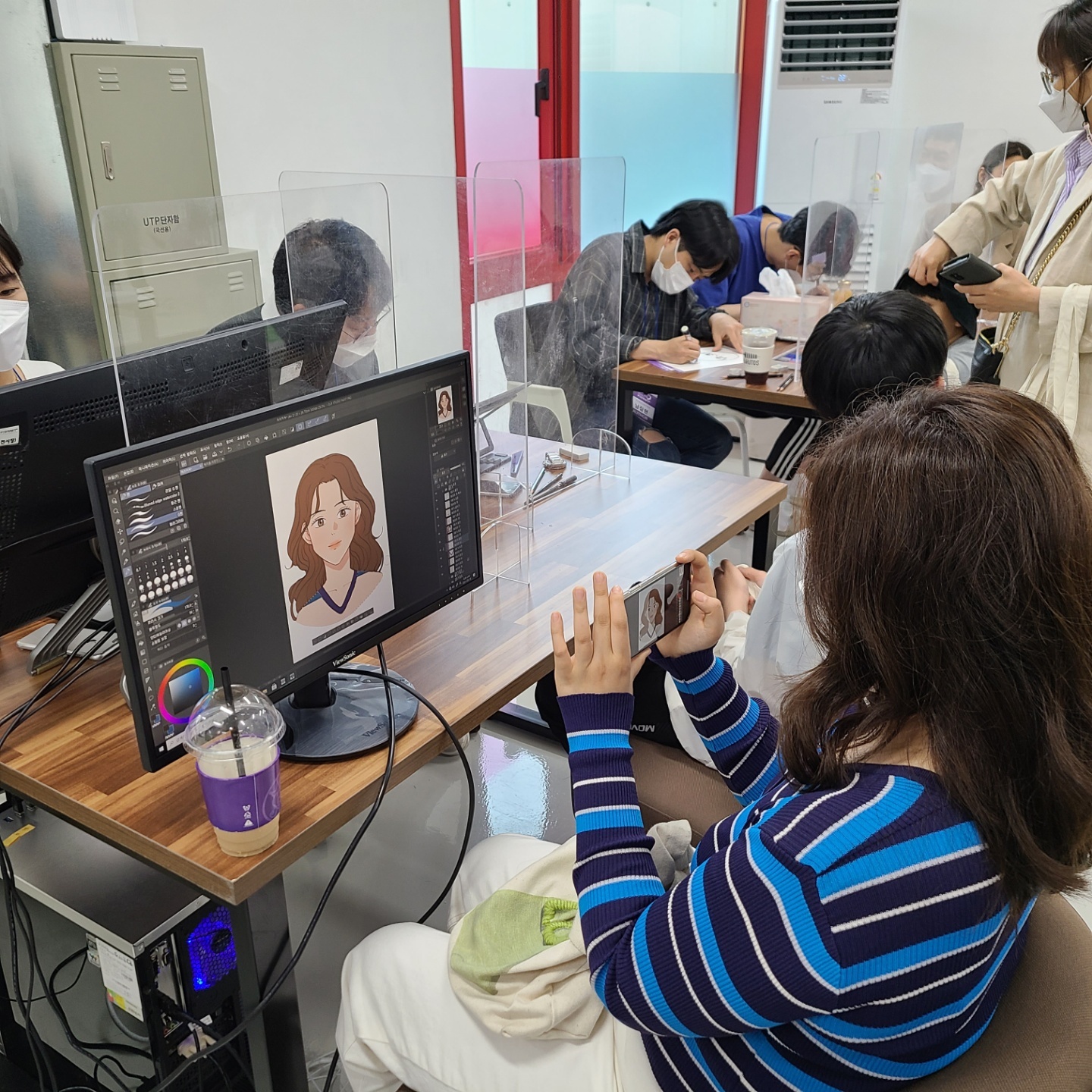 비콘 봄맞이 축제 연계 웹툰 체험프로그램 