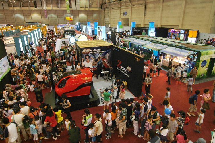 2009 IT EXPO BUSAN 개최(전시장 전경)