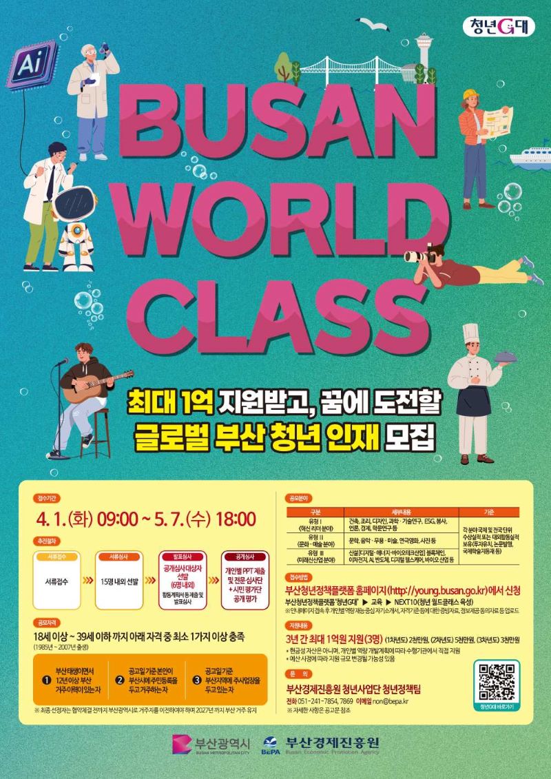 2025 NEXT 10(청년 월드 클래스 육성) 사업